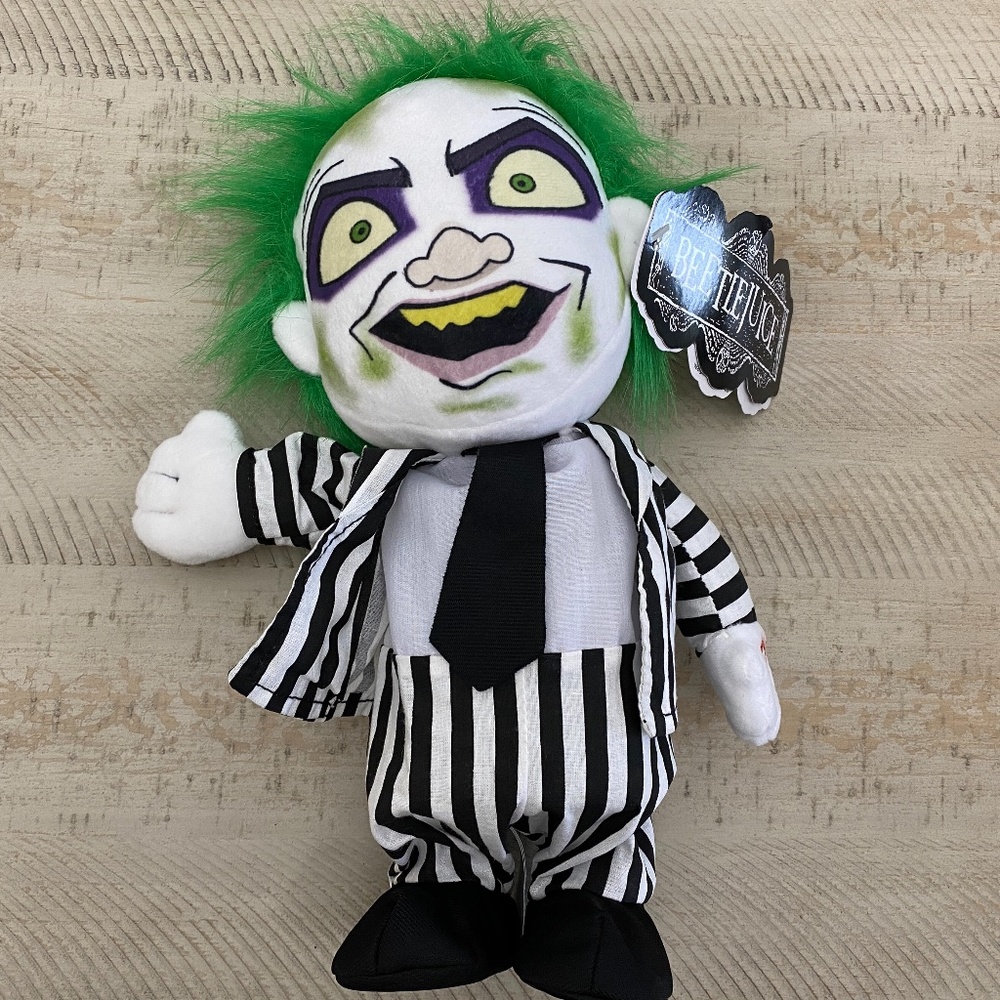 Beetlejuice 13.5" Animated Plush Figure Halloween